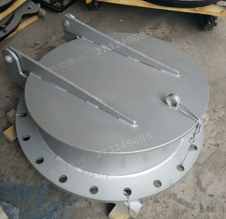汨罗带吊环不锈钢拍门