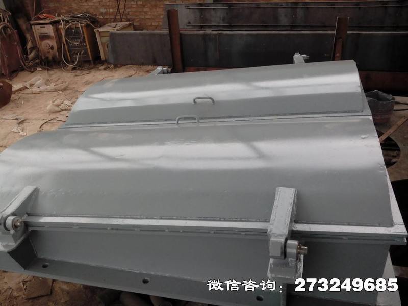 秦淮矩形双开钢制拍门