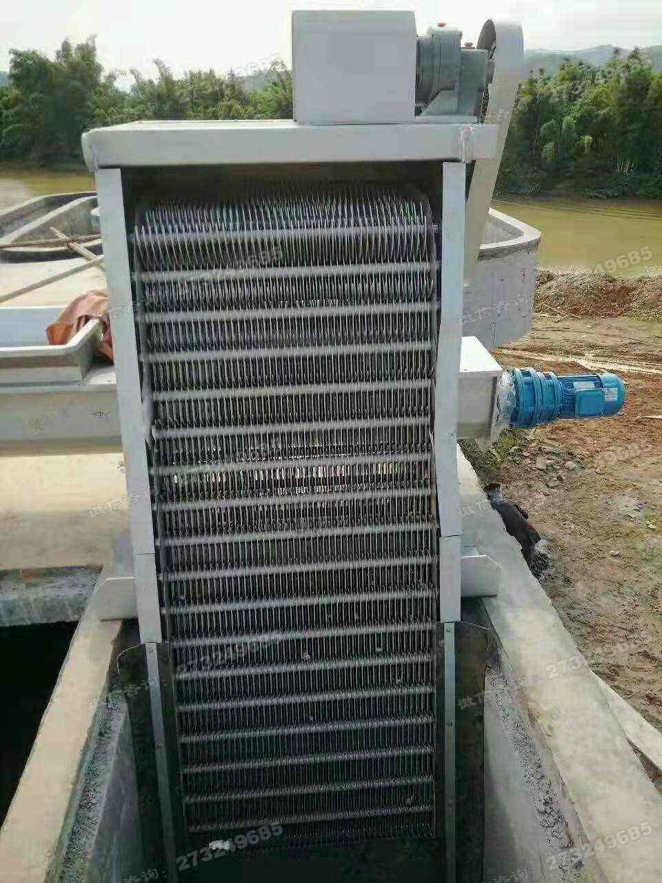 民丰县小型回转式格栅清污机