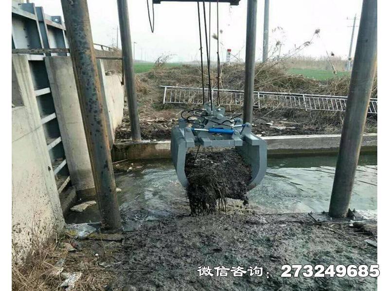 秦淮液压格栅抓斗清污机
