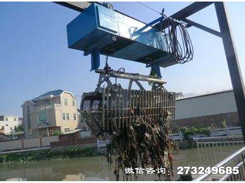 秦淮移动抓斗清污机