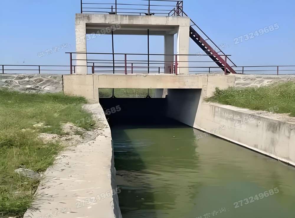 漠河县涵洞出口闸门