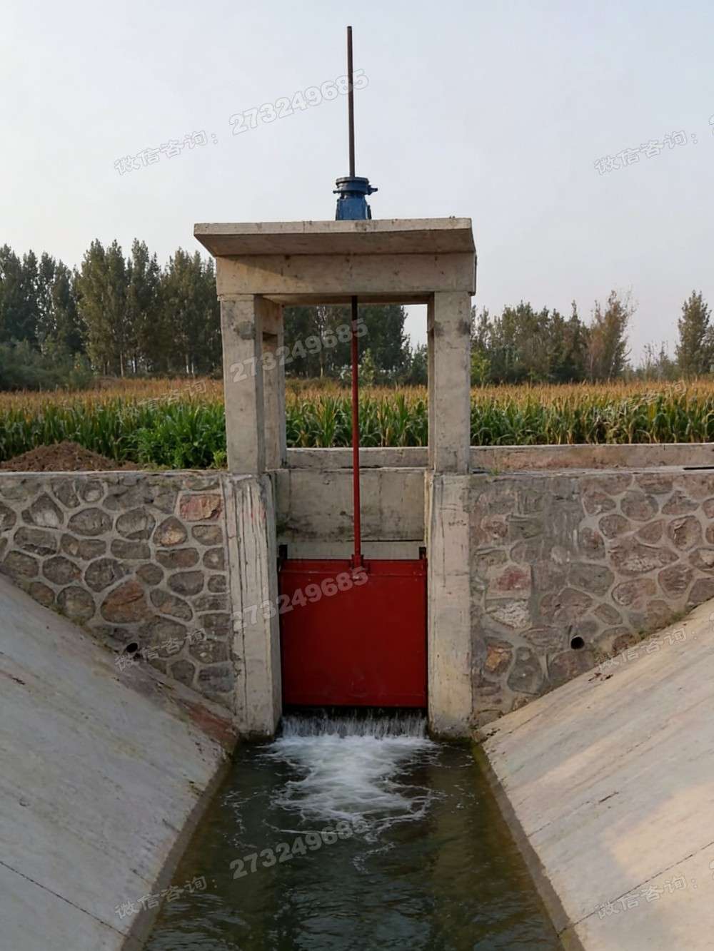 玉米地铸铁闸门