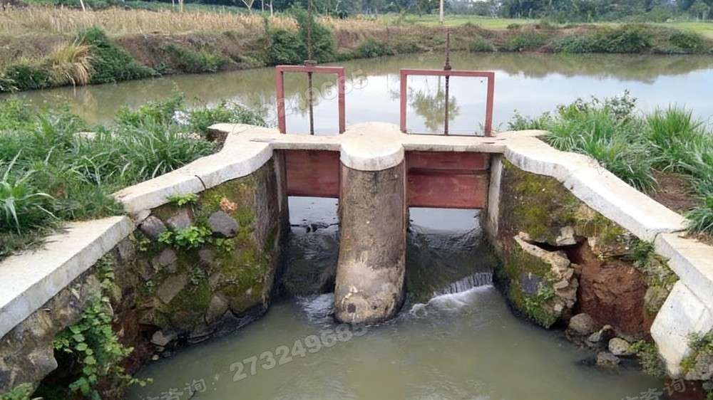 文登圆形墩双开闸门
