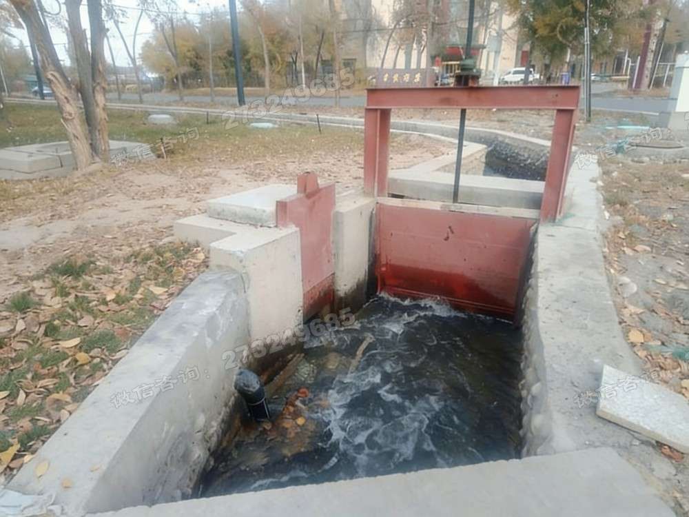 庐江县城市景观渠道闸门