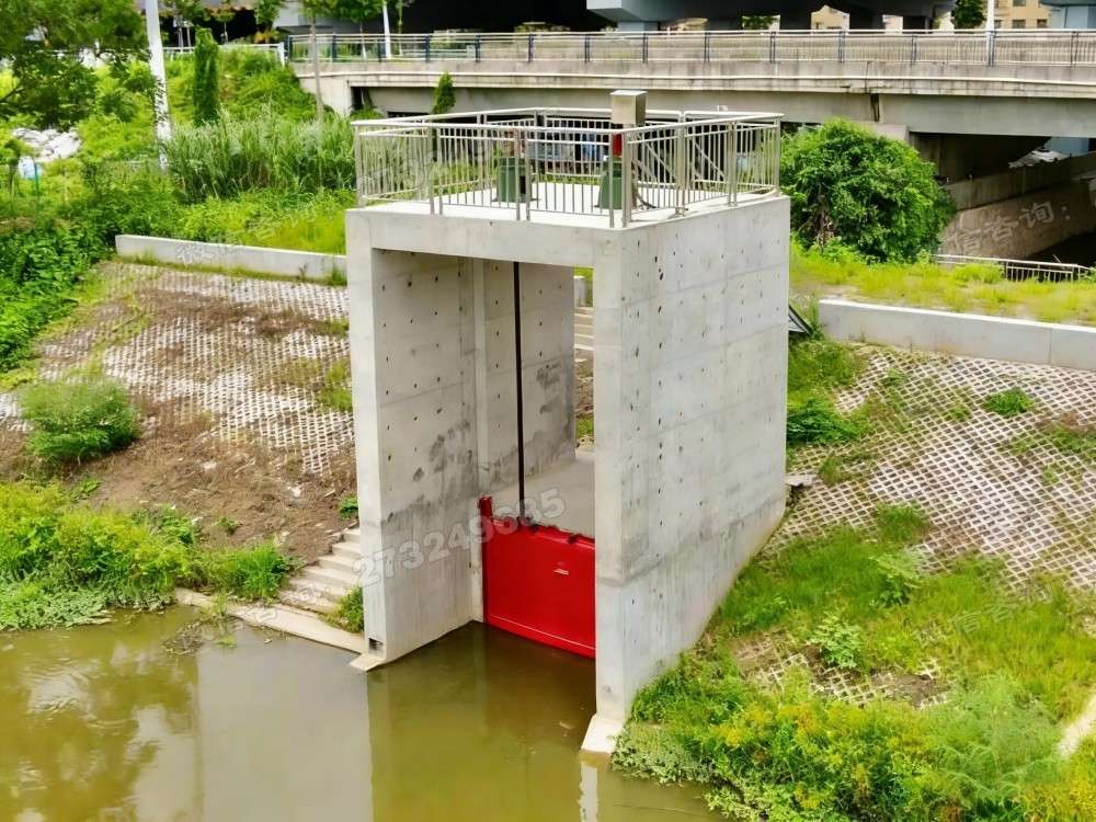 盖州桥下涵闸铸铁闸门