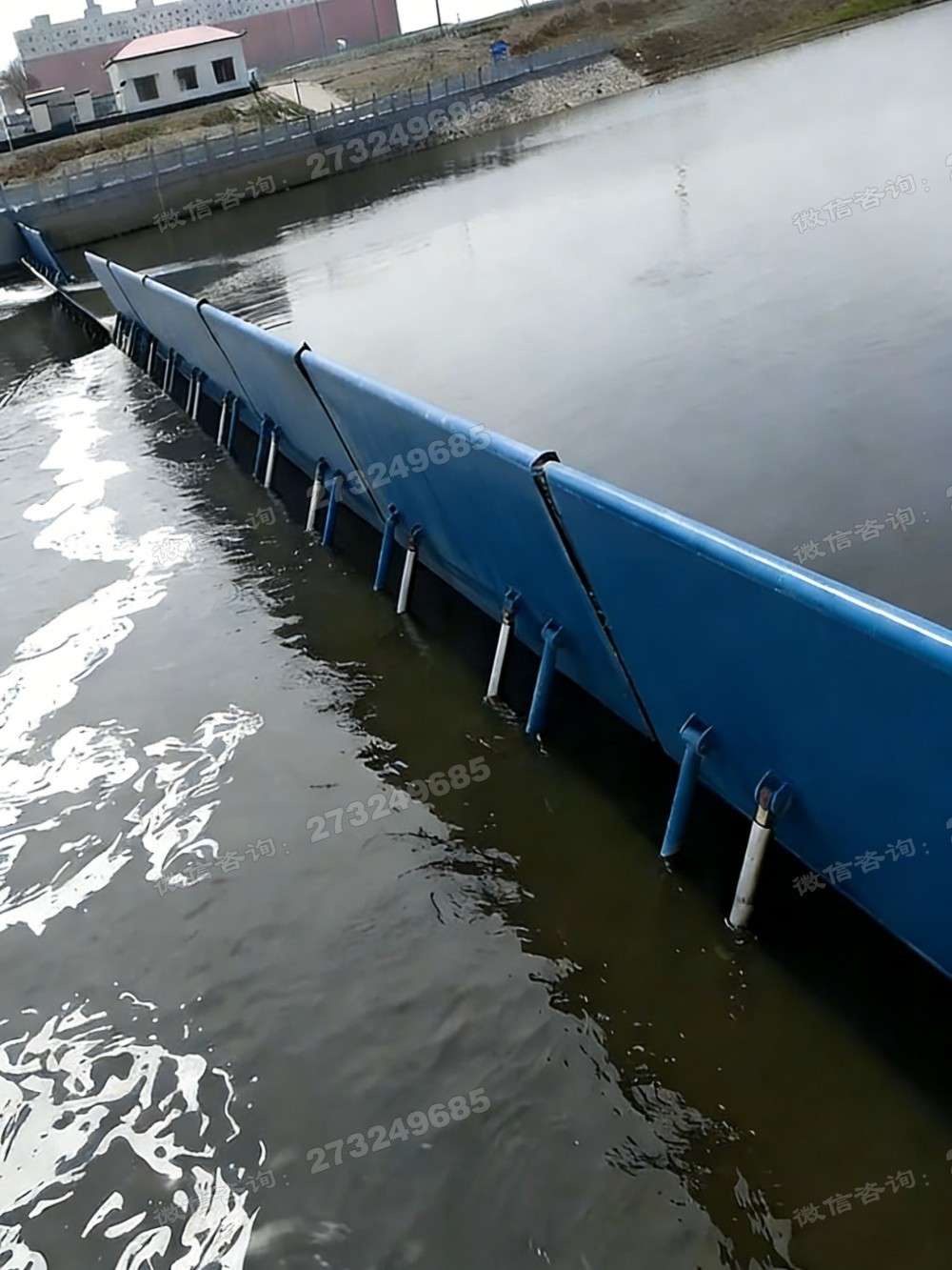 盘县景观河道液压钢坝