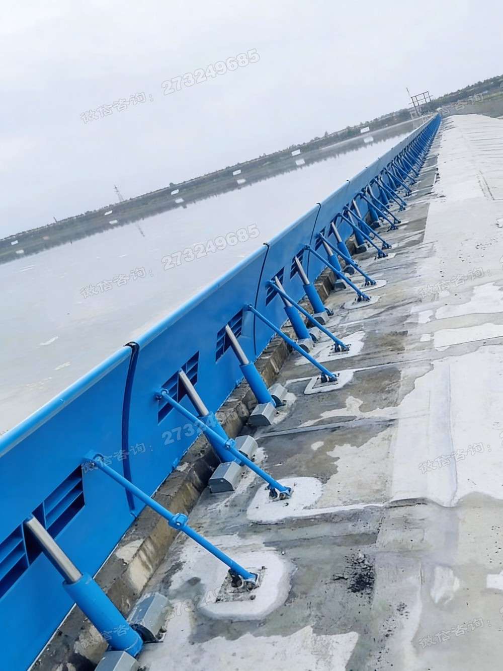 盘县观景液压钢坝