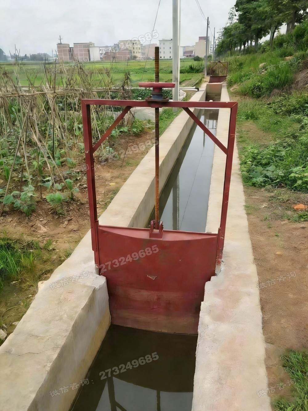 禹王台菜园灌溉闸门