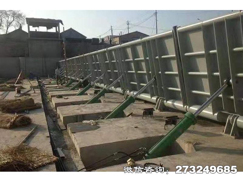 秦淮液压翻板闸门