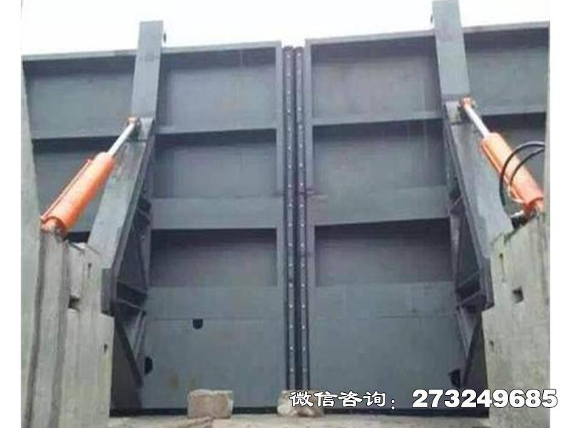 秦淮液压双控翻板闸门