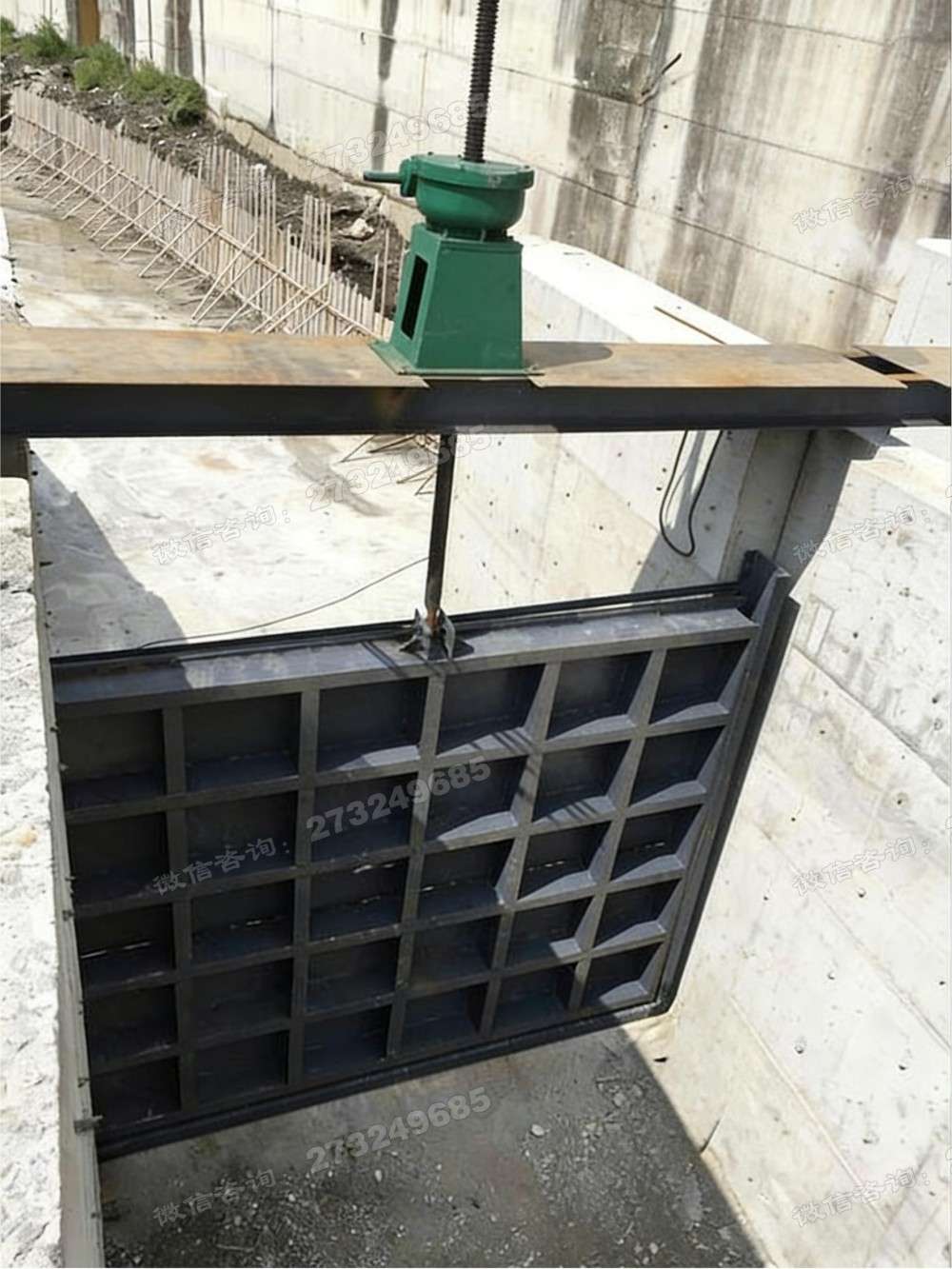 淮北大型钢制渠道闸门