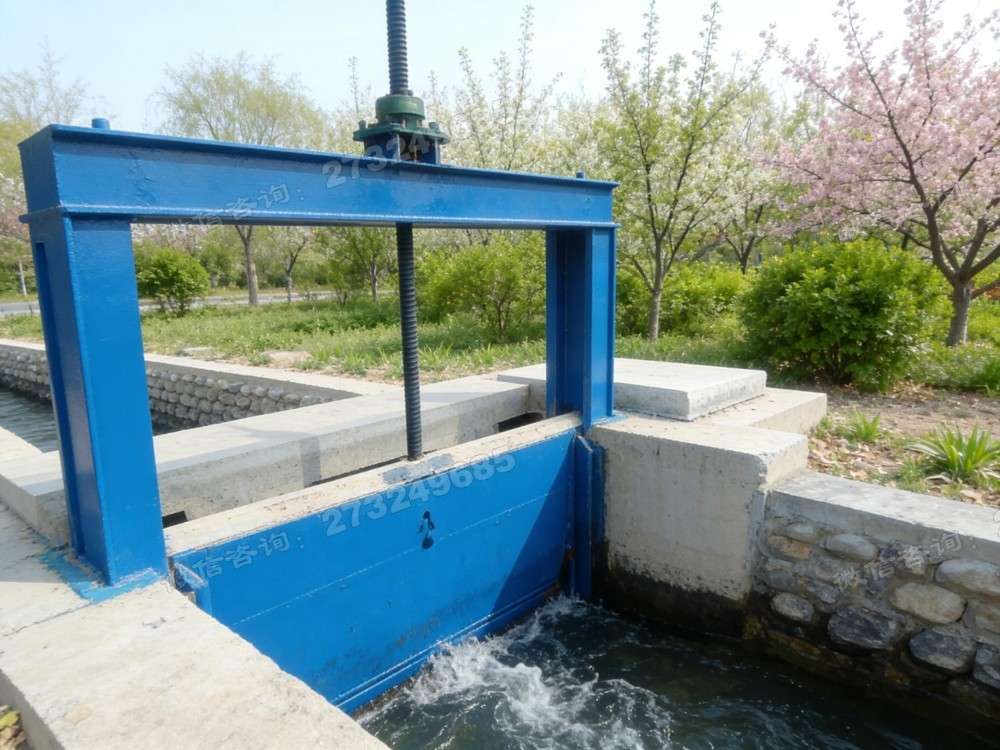 建瓯景观渠道钢制闸门