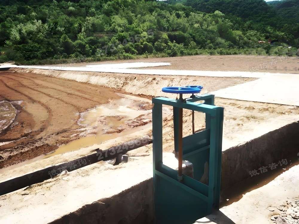 博白县绿色渠道铸铁闸门