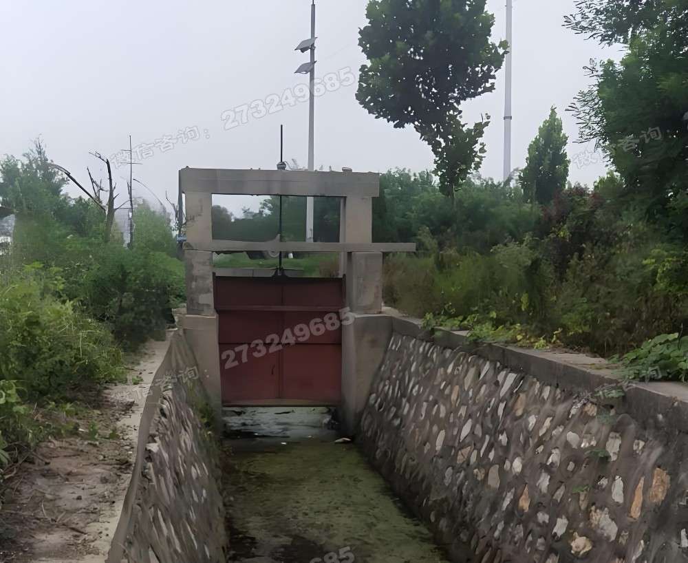 博白县路边渠道铸铁闸门