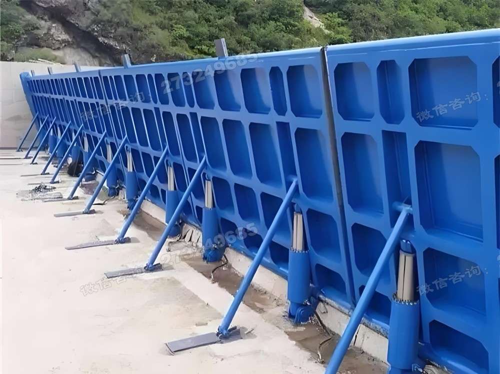 边坡液压钢坝