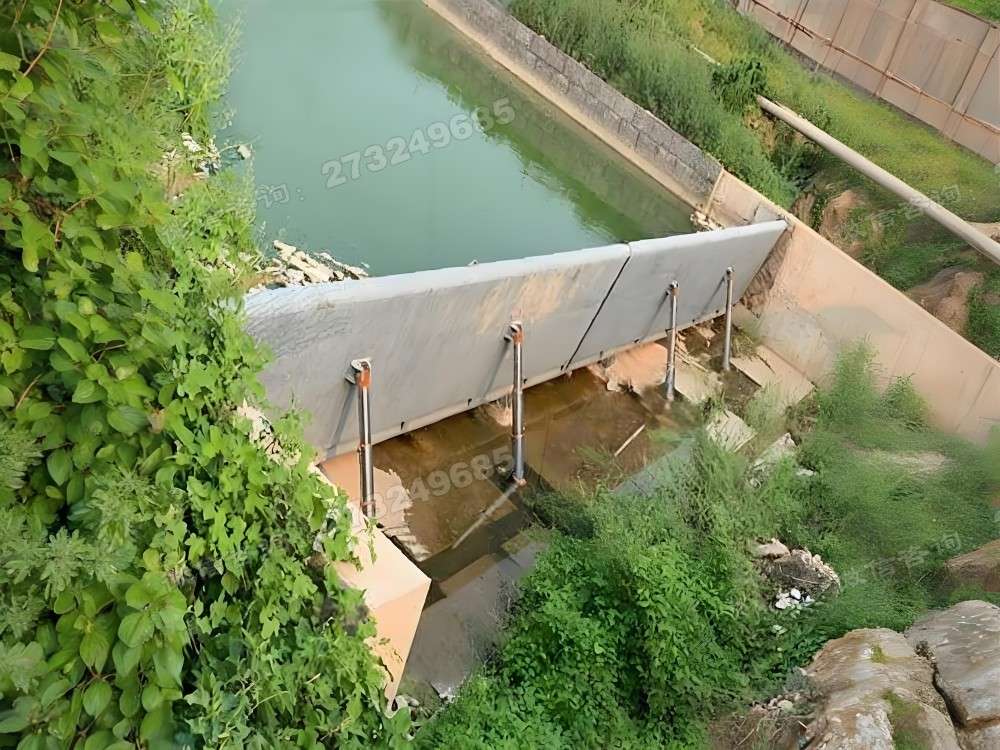 蓄水液压钢坝