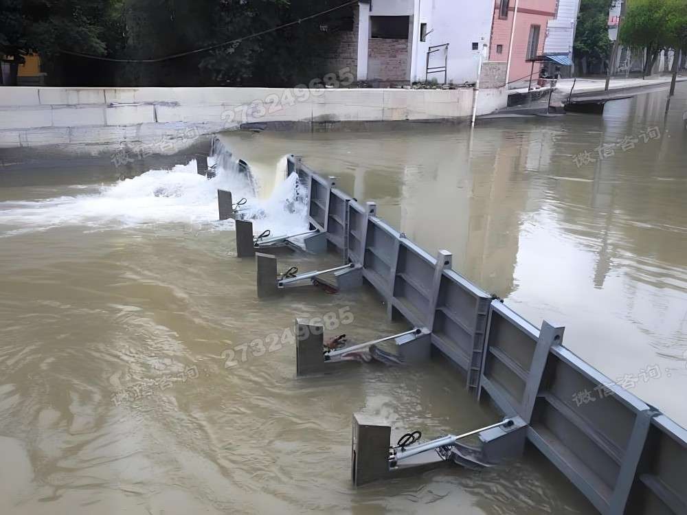 高县城镇河道液压钢坝
