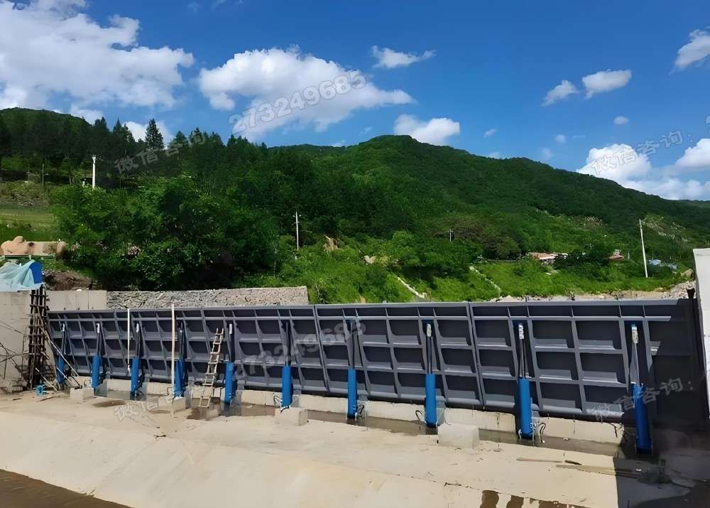 大庆底横轴液压钢坝