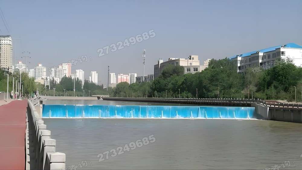 仙桃城市水景液压钢坝