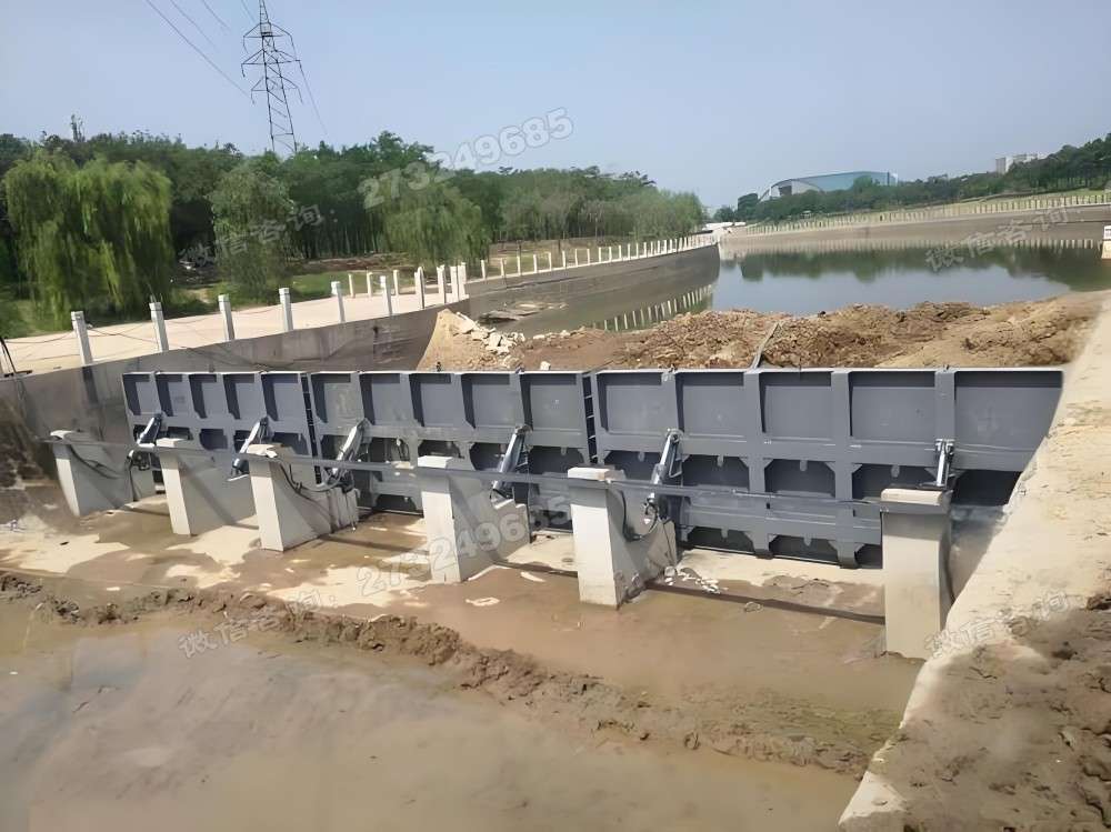 丹棱县水利工程液压钢坝